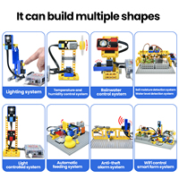 Kidsbits - Juego de Bloques de Construcción STEAM para Niños, Juguete Educativo, Kits de Robótica STEM, Kit de Granja Inteligente para Arduino