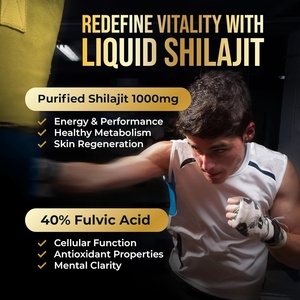 Private Label OEM/ODM Organic Premium Custom Himalayan Shilajit Energy <strong>Drink</strong> Shilajit Liquid Drops With Fulvic Acid - Product Image 2