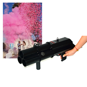 Gender Reveal Wedding <strong>DJ</strong> SFX Powerful <strong>DJ</strong> Metal Confetti Cannon 20W Three Heads Electric Shooter for Celebration and Performance - Product Image 5