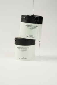 ATTATION Motherwort Soothing Cica Toner Pads Exfoliation douce pour peaux sensibles Soins de la peau coréens Fabriqué en Corée pour femmes - Product Image 4