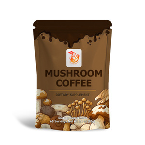 Factory Wholesale Mushroom Coffee Powder Support with Coconut Milk Mushroom <b>Supplement</b> Sharpen <b>Your</b> Focus Mushroom Powder - Product Image 1