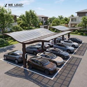 Cochera de aluminio de alta resistencia, cochera metálica, toldo para estacionamiento comercial - Product Image 5