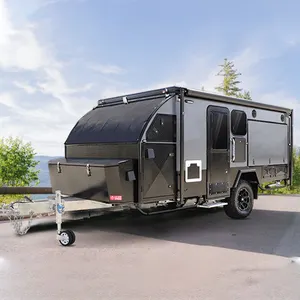 Ecocampor Offroad Camper Trailer RV karavan Motorhome van dengan kamar mandi dan kompor