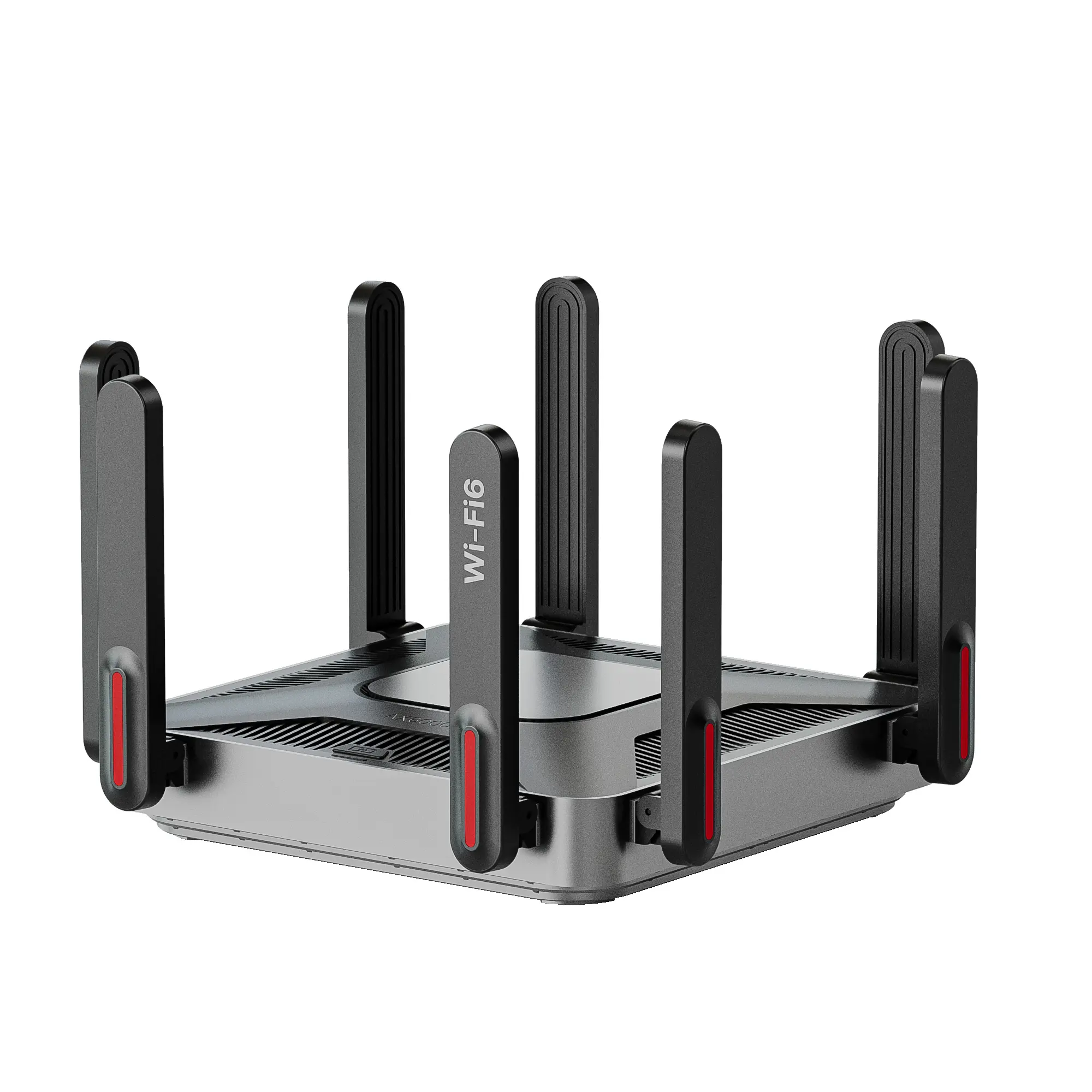 Enrutador WiFi de malla para interiores de largo alcance y doble banda, OEM/ODM, WINSTARS, WiFi 6, AX6000, con 2,5 Gigabit, WAN/LAN