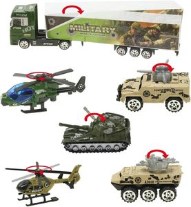 Set Mini Battaglia EPT per Ragazzi con Stazione di Polizia e Veicolo Militare, Giocattoli in Plastica Pressofusa, <span class=keywords><strong>Camion</strong></span> <span class=keywords><strong>Porta</strong></span>-<span class=keywords><strong>Auto</strong></span> - Product Image 2