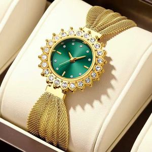 Reloj de Cuarzo de Aleación de Alta Gama para Mujer, Ligero, Elegante, Esfera Pequeña de 32 mm, Diseño Simple y Exquisito - Product Image 1