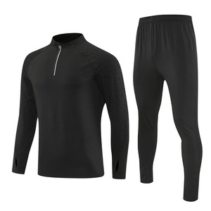 Ensemble de course à manches longues en polyester grande taille pour <span class=keywords><strong>homme</strong></span>, <span class=keywords><strong>tenue</strong></span> de match de football printemps/automne/hiver - Product Image 4