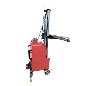 Máquina de pulverización de mortero roja portátil con motor eléctrico para construcción de edificios - Product Image 1