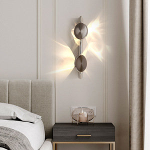 Ánh Sáng Sang Trọng Tối Giản Thép Không Gỉ Cạnh Giường Ngủ Đèn Tường, Ánh Sáng Sáng Tạo Cho Phòng Ngủ, Phòng Khách, Nghiên Cứu, Và Hành Lang - Product Image 4