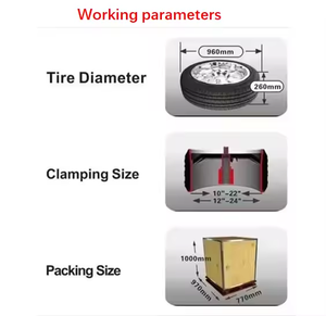 Lanzamiento original <span class=keywords><strong>de</strong></span> la máquina <span class=keywords><strong>de</strong></span> reparación neumática semiautomática económica del neumático del lanzamiento 220V cambiador del neumático - Product Image 4
