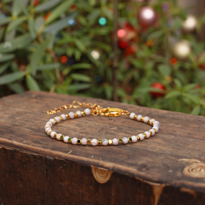 Dainty 4mm Tiger Eye <strong>Bracelet</strong> for Women Jewelry Natural Gemstone Sunstone Adjustable <strong>Healing</strong> <strong>Crystal</strong> Dainty Stone <strong>Bracelet</strong> - Product Image 5