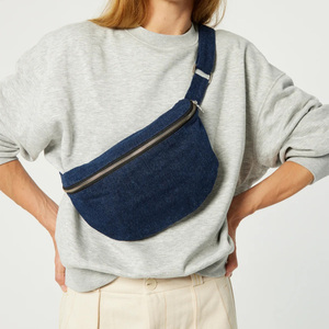 Sac banane multifonctionnel <span class=keywords><strong>personnalisé</strong></span> pour la randonnée, la course à pied, les sports, unisexe, en toile, à bandoulière, sac de poitrine - Product Image 2