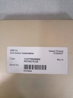 REF542PLUS 1VCF750090802, Terminal de machine d'automatisation en stock, contrôleur de programmation PLC