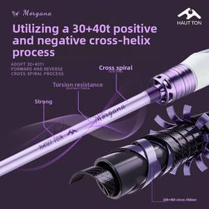 Kit de canne à pêche Haodun Macaron M-Action Carbon Lure, <span class=keywords><strong>ensemble</strong></span> <span class=keywords><strong>complet</strong></span> pour débutants, pour la pêche au micro-leurre et à la <span class=keywords><strong>carpe</strong></span> noire - Product Image 3