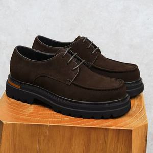 Nouvelles chaussures d'été pour hommes à semelle en caoutchouc, style tendance, bout rond, décontractées, confortables pour la conduite - Product Image 5