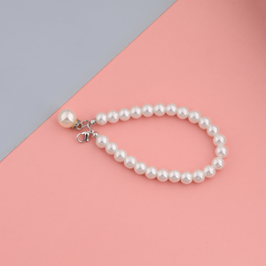 Porte-clés de mariage en perles avec <span class=keywords><strong>pendentif</strong></span> fleur pour sac, accessoires en perles, breloques, cadeaux pour faveurs de mariage, accessoires de photomaton - Product Image 4