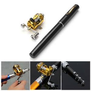 High Quality <strong>Pen</strong> Shape Portable <strong>Pocket</strong> Telescopic <strong>Mini</strong> <strong>Fishing</strong> <strong>Rod</strong> Pole Folded <strong>Fishing</strong> <strong>Rod</strong> With Reel - Product Image 4