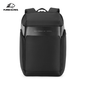 Kingsons Men's Business Backpack <b>20L</b> Water-repellent Minimalist Travel <b>Bag</b> With Interior Zipper Pocket - Product Image 4