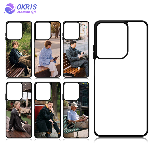 Wholesale 2D TPU Sublimation Blank Phone Case with Aluminum Sheet for Samsung A56 5G DIY Heat Transfer Cover Blanks