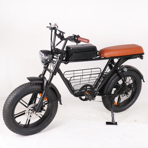 Fat Tire <b>Electric</b> <b>Bike</b> <b>500W</b> 48V Lithium Battery Dual Hydraulic Disc Brakes Front+Rear Suspension Trendy <b>Electric</b> Bicycle - Product Image 4