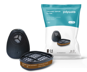 Filtres CE EN14387 A1 A1E1 ABEK1 pour la sécurité au travail avec cartouches de <span class=keywords><strong>masque</strong></span> facial, utilisation pour les respirateurs industriels chimiques et pétroliers. - Product Image 2