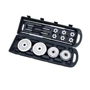 PINJIAN Juego de <span class=keywords><strong>Mancuernas</strong></span> Ajustables de Hierro Fundido de 50 <span class=keywords><strong>kg</strong></span> para Gimnasio, Fitness, Deportes, Logotipo Personalizado, Alta Calidad para Uso Doméstico - Product Image 4