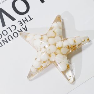 Cristallo in giada di pietra ghiaia epossidica stella stella stella elemento oceano stile accessori per la casa decorazioni Desktop artigianato - Product Image 2