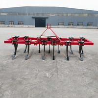 Socle de labourage agricole robuste à tiges renforcées, monté sur tracteur, pour le travail du sol en profondeur