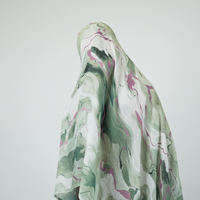 Nouveau Style Marbre Ombre Imprimer Ombre Viscose Modal Hijab Art Abstrait Conception Gradient Couleur Long Châle Écharpe