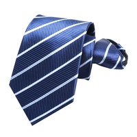 Herren 8CM Wide Lazy Pull Hochzeit Bräutigam Seiden krawatte Business Formale gestreifte Weste mit Reiß verschluss Casual Style Keine Notwendigkeit zu binden