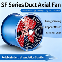Ventilateur axial industriel 700-4, 380V, pour la ventilation des cuisines, des entrepôts, des ateliers, des garages, puissant