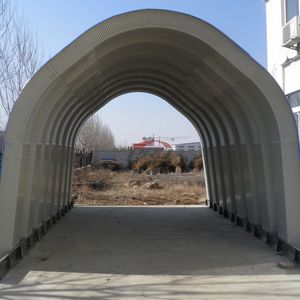 Machine automatique de formage de tôles <span class=keywords><strong>pour</strong></span> arches à grande portée, machine de fabrication de tuiles de toiture sans poutre, machine de formage de tôles <span class=keywords><strong>pour</strong></span> toitures courbées - Product Image 3