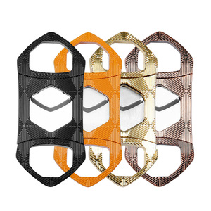Cortador de Cigarros de Acero Inoxidable, Doble Cuchilla, Portátil, con Abertura de Orificios, Estilo Europeo Americano, para Regalo - Product Image 1