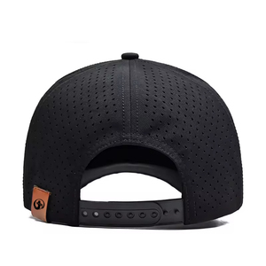 Chất Lượng Cao 100% Polyester Mũ Bóng Chày Tia Laser Không Thấm Nước Cắt Lỗ Đục Nhanh Chóng Khô Tùy Chỉnh Thư Vá Biểu Tượng Thể Thao Lưới - Product Image 5