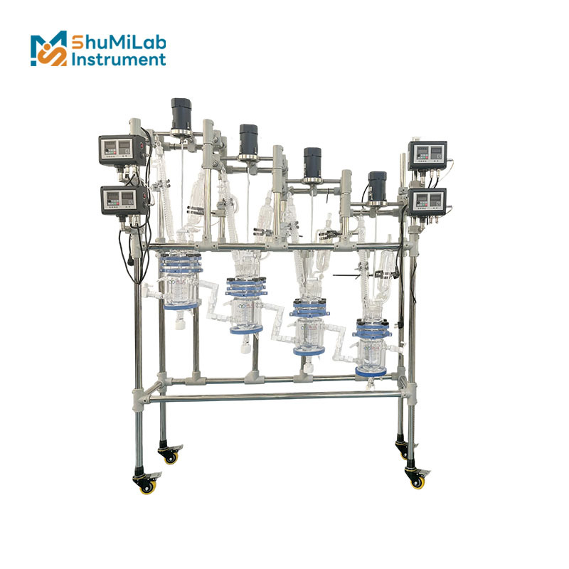 1L Continuous Glass Reactor Chemical Reactor