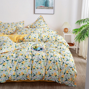 格安価格のクイーンサイズパキスタン製ベッドシーツ - Product Image 2