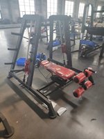 Banc de musculation incliné, équipement de fitness, machine Smith multifonctionnelle, système double, barre d'haltères, entraînement de force