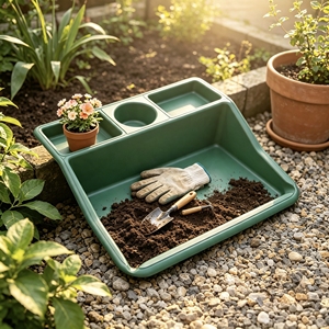Vassoio Portatile in Plastica di Alta Qualità per Giardinaggio e Casa, Ideale per Semina e Organizzazione - Product Image 1