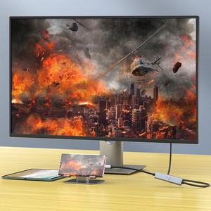 8K 60Hz <span class=keywords><strong>USB</strong></span> <span class=keywords><strong>C</strong></span> a <span class=keywords><strong>DisplayPort</strong></span> DP Adaptador de cable trenzado de audio y video para <span class=keywords><strong>MacBook</strong></span> <span class=keywords><strong>Pro</strong></span> / Air, Samsung Galaxy Series y más - Product Image 5