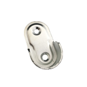 Support de tringle à vêtements pour homme en métal zingué blanc, 19 supports de vêtements, accessoire de quincaillerie moderne et simple - Product Image 4