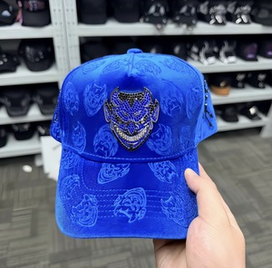 Gorras Deportivas de Gamuza Bordadas Personalizadas OEM/ODM, Gorras Trucker Sad Boyz de 5 Paneles Estructuradas, Gorras Originales G5 Barbas - Product Image 1
