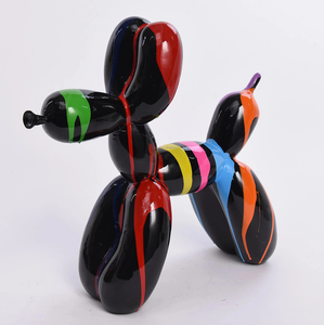 Scultura di <span class=keywords><strong>Cane</strong></span> <span class=keywords><strong>Palloncino</strong></span> in <span class=keywords><strong>Resina</strong></span> Fluida 17/25cm/30cm per Decorazione Casa, Ornamenti Artigianali, Fai-da-Te - Product Image 6
