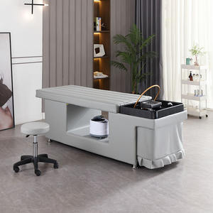 Profession elle Haar wasch massage Shampoo Bett Spa beheizter Kopf Wasser therapie Pediküre Bett Shampoo Bett mit Wasser zirkulation - Product Image 2