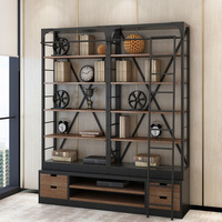 Nouveau design à la mode modulaire haute capacité armoire de remplissage élégant bureau classeur en fer forgé stockage présentoir