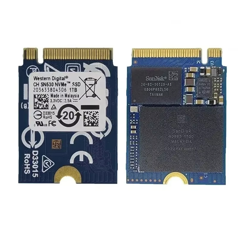 内蔵型SSD SN530 Western Digital WD 1TB 2230 SSD Amazon.com: Western Digital 1TB SSD PC SN530 M.2 2230 PCIe