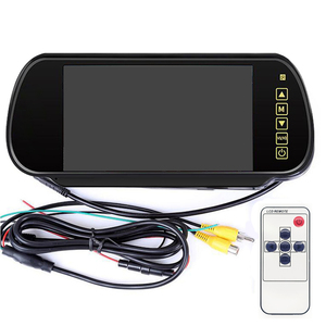 Venta caliente barato TFT Pantalla de 7 pulgadas espejo retrovisor de coche para estacionamiento y marcha atrás - Product Image 2