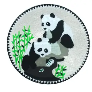Chinese Panda Bamboo Embroidery Clothes, Hats, Bags, Pants, Patches, Pins High Quality Exquisite Patch
