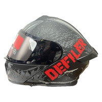 Fabricant personnalisé Casque de moto rabattable Big Tail DOT ECE Casque modulaire à double lentille et intégral