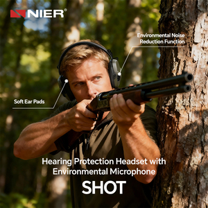 Nier Atış Gürültüsü ANC Aktif Hz Engelleyici Özel Elektronik Çocuklar için Köpek Bebek Çocuk İşitme Koruyucu Kask Güvenlik Kulaklıkları - Product Image 1