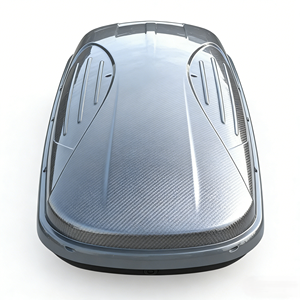 Porte-bagages <span class=keywords><strong>de</strong></span> <span class=keywords><strong>toit</strong></span> en alliage d'aluminium sportif à faible dragage, grande capacité 780L, pour les longs trajets, en fibre <span class=keywords><strong>de</strong></span> carbone - Product Image 3